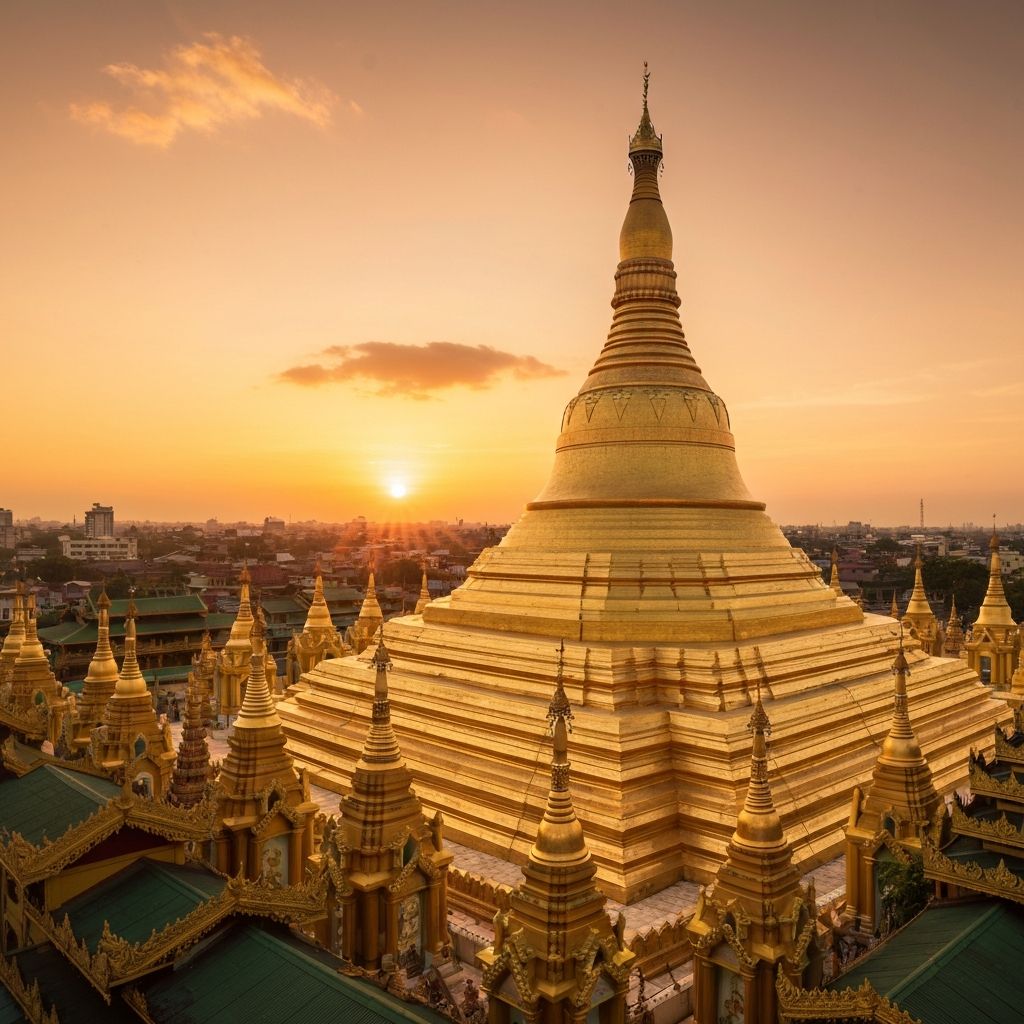 Shwedagon Pagoda Myanmar